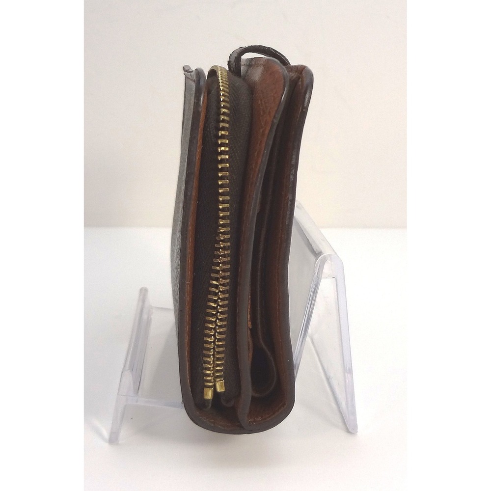 Louis Vuitton‎ Compact Zip Wallet in Monogram Canvas Bi Fold Wallet Brown - Picture 3 of 7